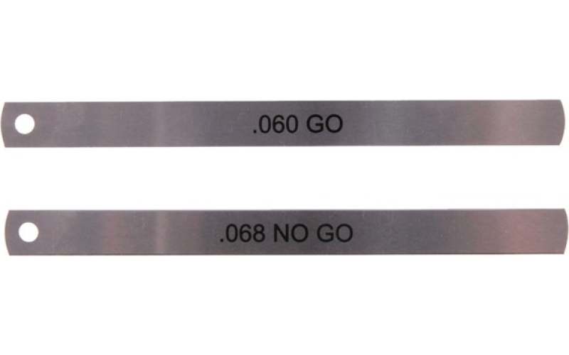 Brownells 60/68 revolver cylinder gauge