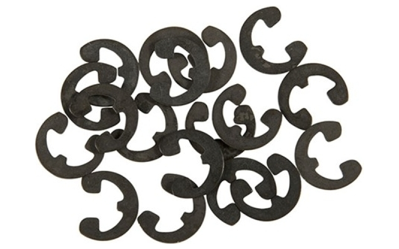 Brownells E-clip .375''(9.5mm)od .143''(3.6mm)id .147''(3.7mm) sd 20pk