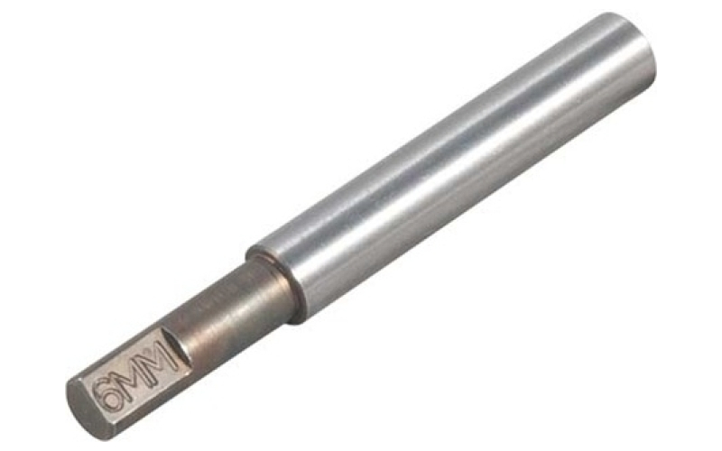 Brownells Steel pilot for 6mm/.243 muzzle