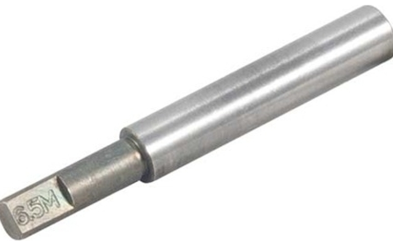 Brownells Steel pilot for 6.5mm/.264 muzzle