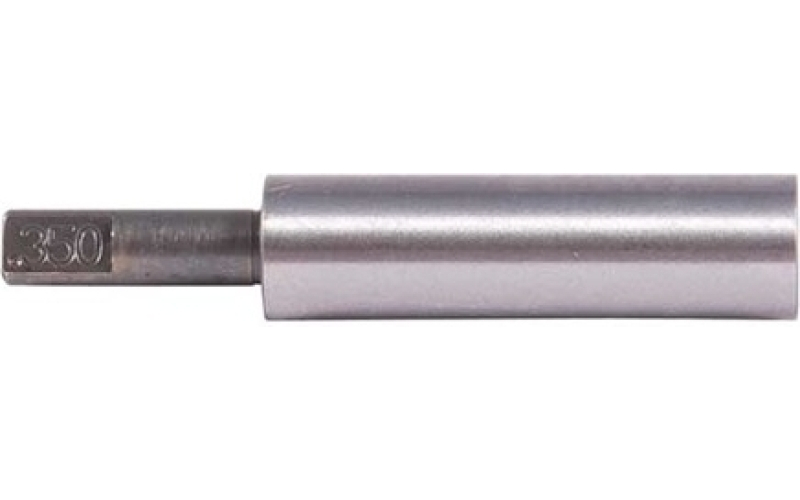 Brownells Steel pilot for .35 muzzle