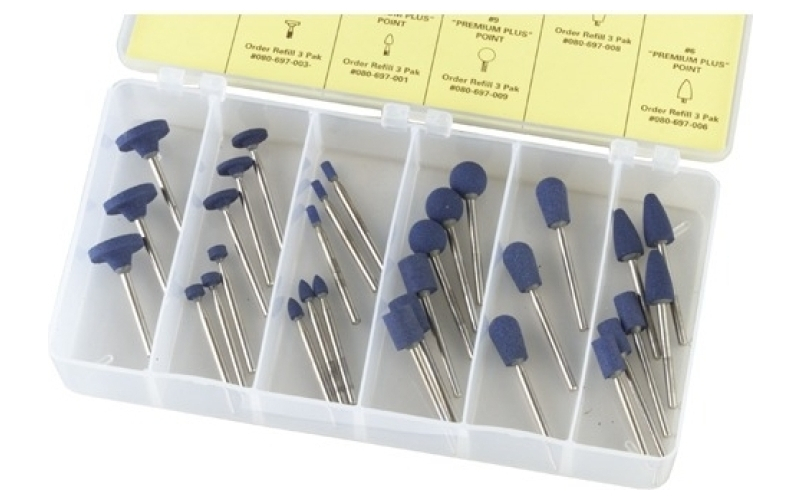 Brownells #6 (b-52) grinding stone refill 6 pack
