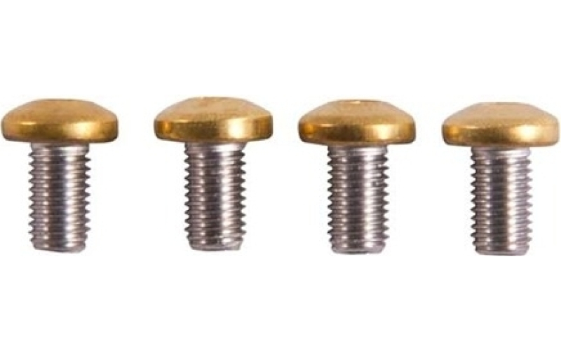 Brownells 1911 tin coated allen grip screws 4 pack