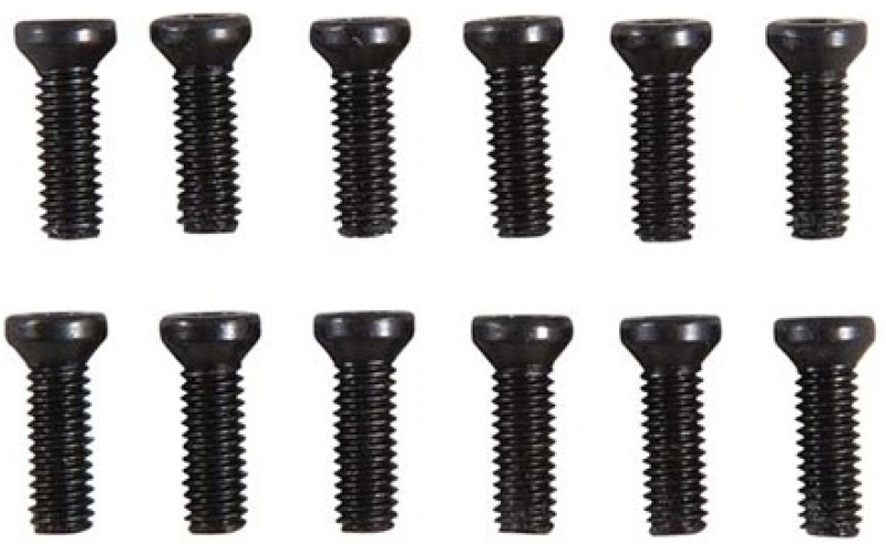Brownells 6-40x15/32'' t-10 weaver oval screws 12 pack