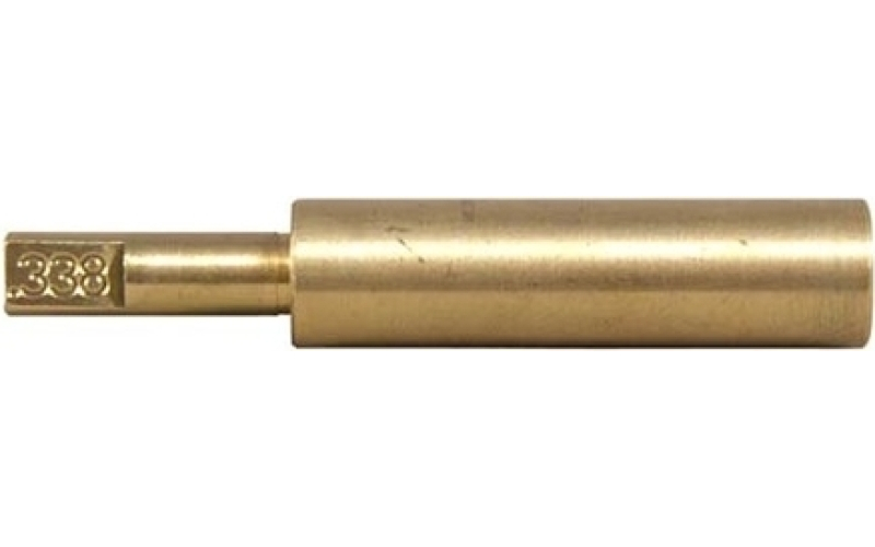 Brownells .338 muzzle brass pilot