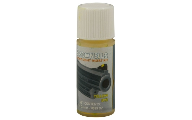 Brownells Front sight pigment yellow .05oz