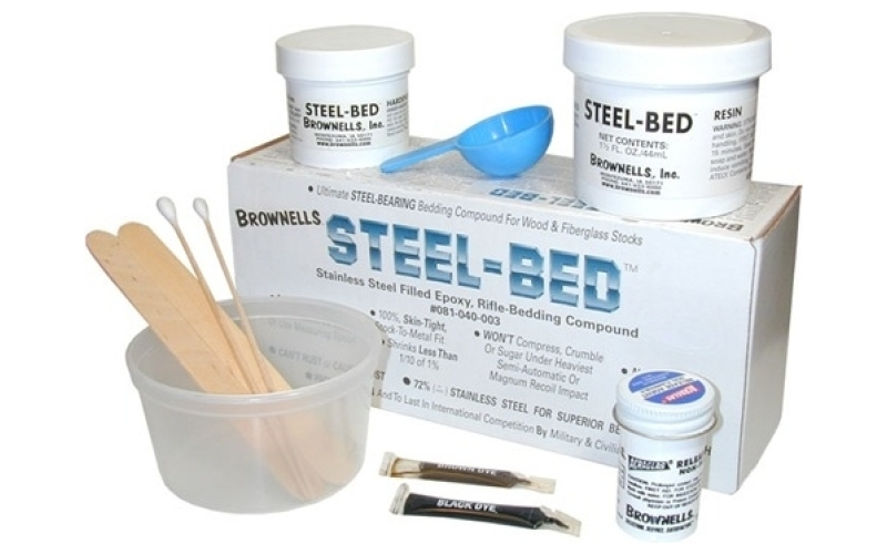 Brownells Steel bed kit