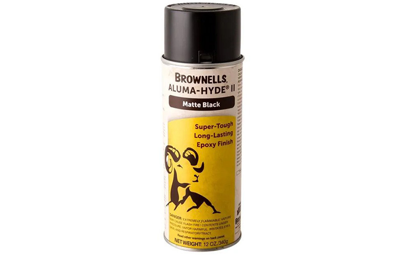 ALUMA-HYDE 12 OZ. MATTE BLACK AEROSOL