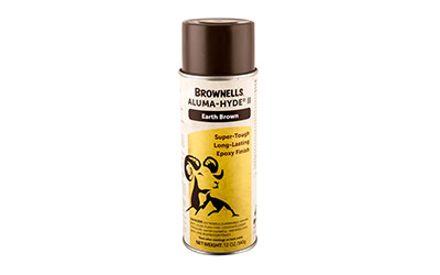 Brownells Aluma-Hyde II, 12 oz. Matte Earth Brown aerosol, 083-002-512wb, mfr part: 1a29s800