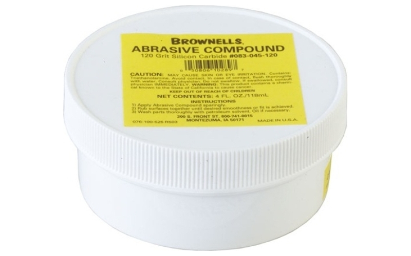 Brownells Silicon carbide abrasive compound 120 grit