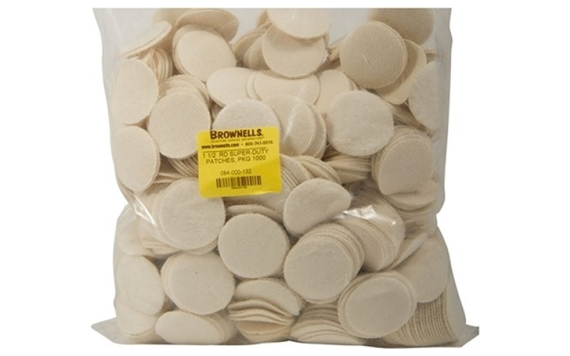 Brownells Round fits 1-1/2'' .35-.40 cal. 1000 pak
