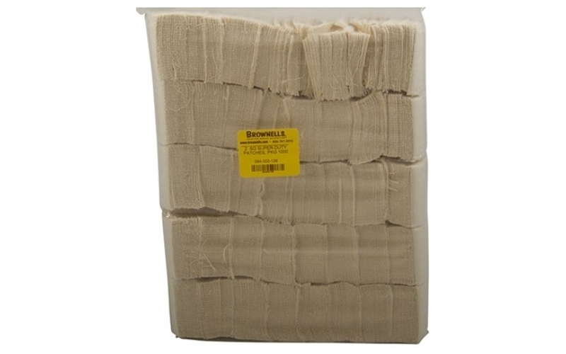Brownells Square fits 2'' .40-.50 cal. 1000 pak