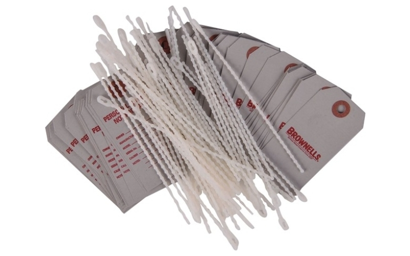Brownells Batf personal firearm tags 50 pack