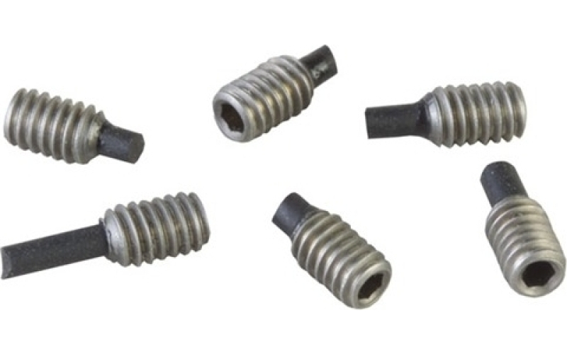 Brownells Trigger stop screws,6 pack