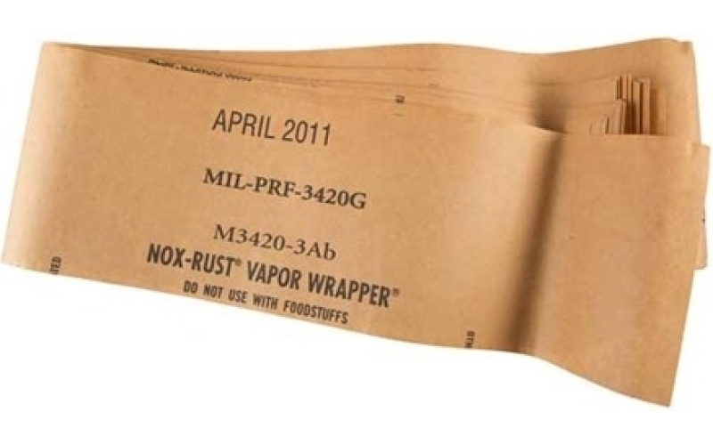 Brownells Gunwrap paper bulk pack 50 strips