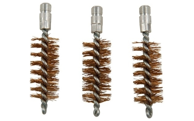 Brownells 16 gauge double-tuff bronze shotgun brush 3 pack