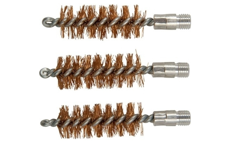 Brownells 28 gauge double-tuff bronze shotgun brush 3 pack