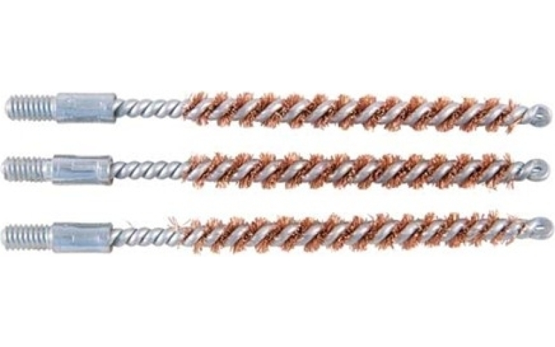 Brownells 22 caliber double-tuff bronze rimfire rifle brush 3 pack
