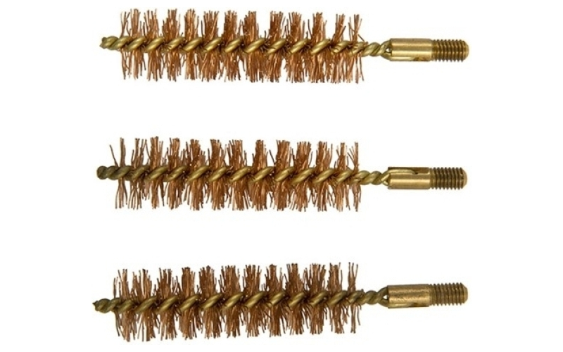 Brownells 58 caliber double-tuff bronze rifle brush 3 pack