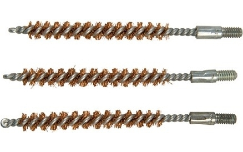 Brownells 6mm double-tuff bronze rifle brush 3 pack