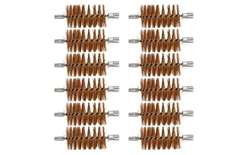 Brownells 40mm double-up bronze brush 12 pack