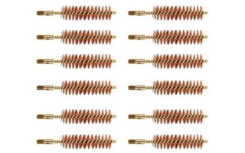 Brownells 54 caliber bronze ''beefy'' bore brush 12 pack
