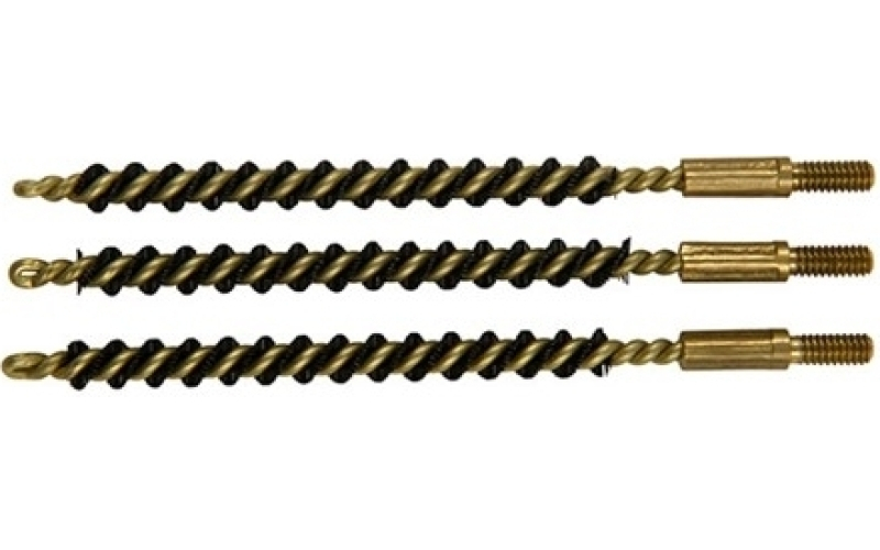Brownells 17 caliber 5-40m nylon rifle brush 3/pack