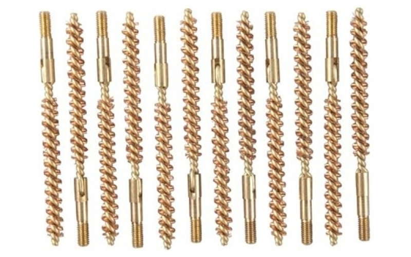 Brownells 22 caliber ''special line'' brass rifle brush 8-36 tpi 12pk
