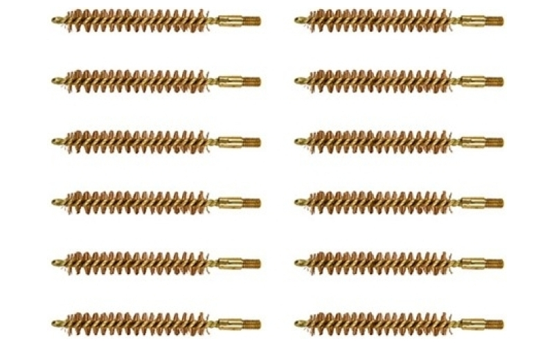 Brownells 338 caliber ''special line'' brass rifle brush 12 pack