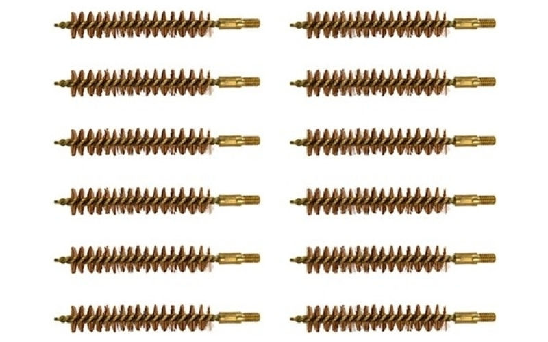 Brownells 416 caliber ''special line'' brass rifle brush 12 pack