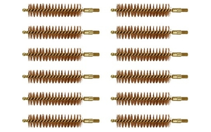 Brownells 54 caliber ''special line'' brass rifle brush 12 pack