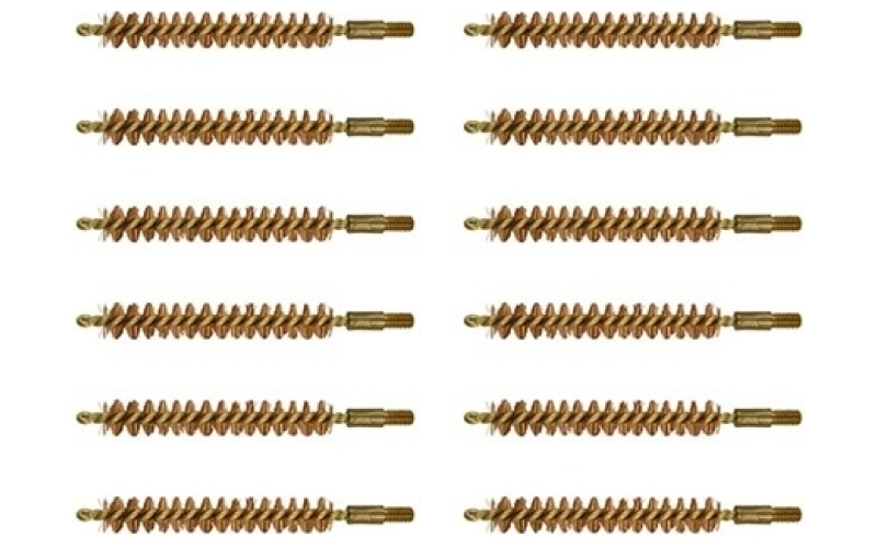 Brownells 8mm ''special line'' brass rifle brush 12 pack