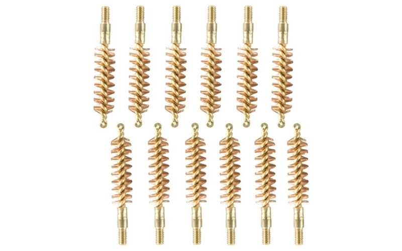 Brownells 9mm, 38/357 caliber ''special line'' brass pistol brush 12pk