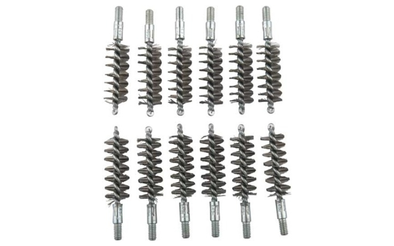 Brownells 44/45 caliber standard line stainless pistol brush 12 pack