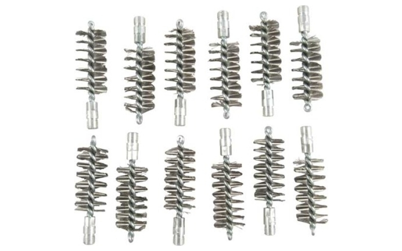 Brownells 12 gauge standard line stainless shotgun brush 12 pack