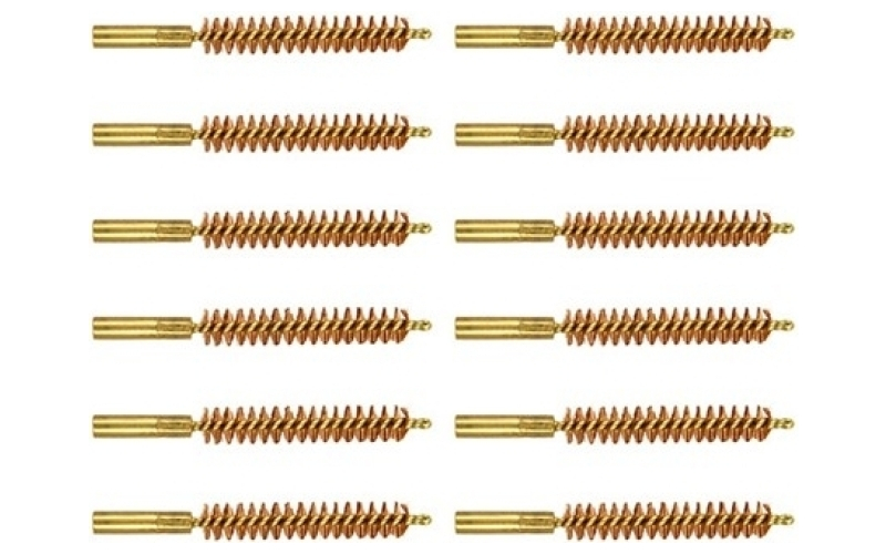 Brownells 38 caliber ''special line'' dewey rifle brush 12 pack