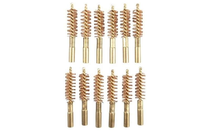 Brownells 10mm/40 caliber ''special line'' dewey pistol brush 12 pack