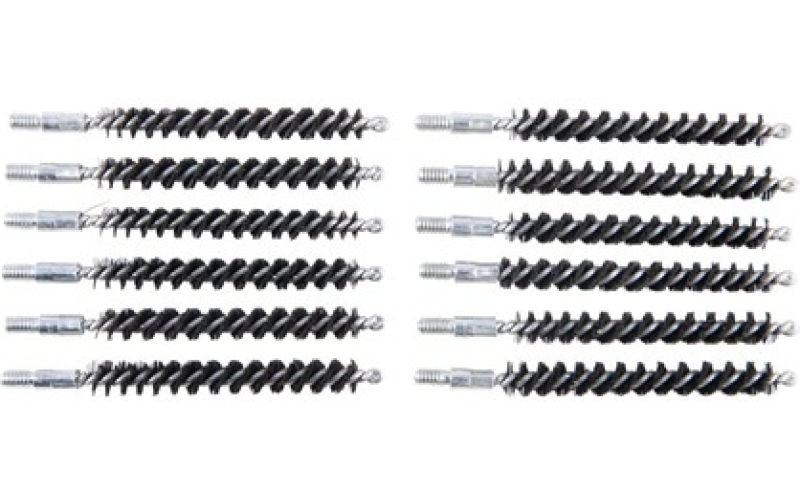 Brownells 6mm 8-32m nylon rifle brush 12/pack