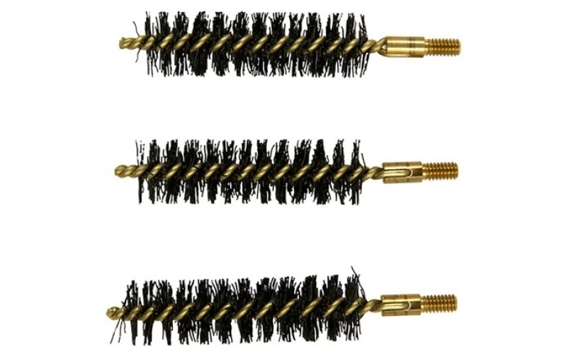 Brownells 54 caliber 8-32m nylon black powder brush 3/pack