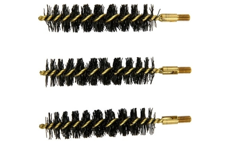 Brownells 58 caliber 8-32m nylon black powder brush 3/pack