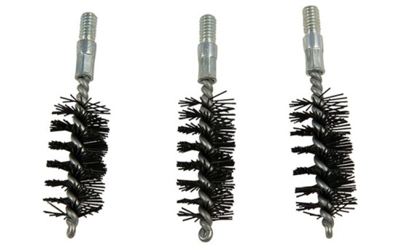 Brownells 475 caliber 8-32m nylon pistol brush 3/pack