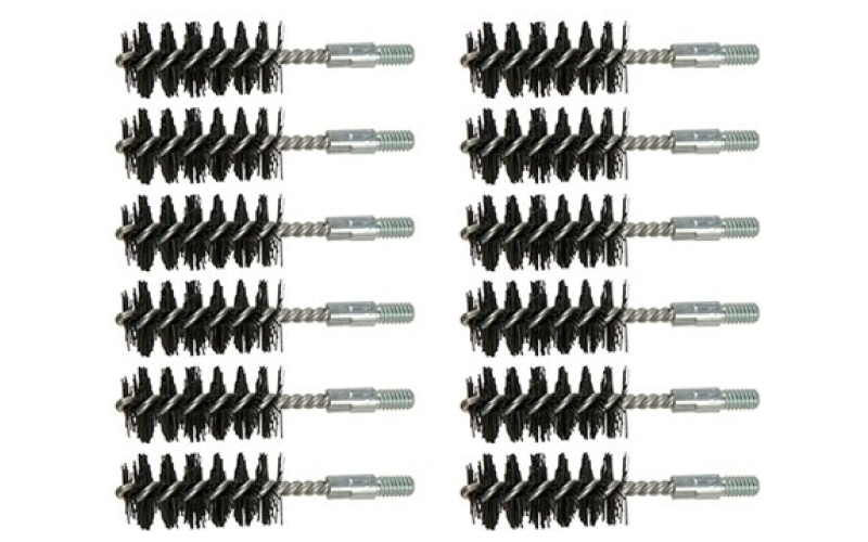 Brownells 475 caliber 8-32m nylon pistol brush 12/pack