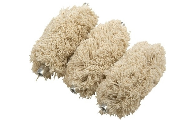 Brownells 40mm double-up cotton mop 3 pack