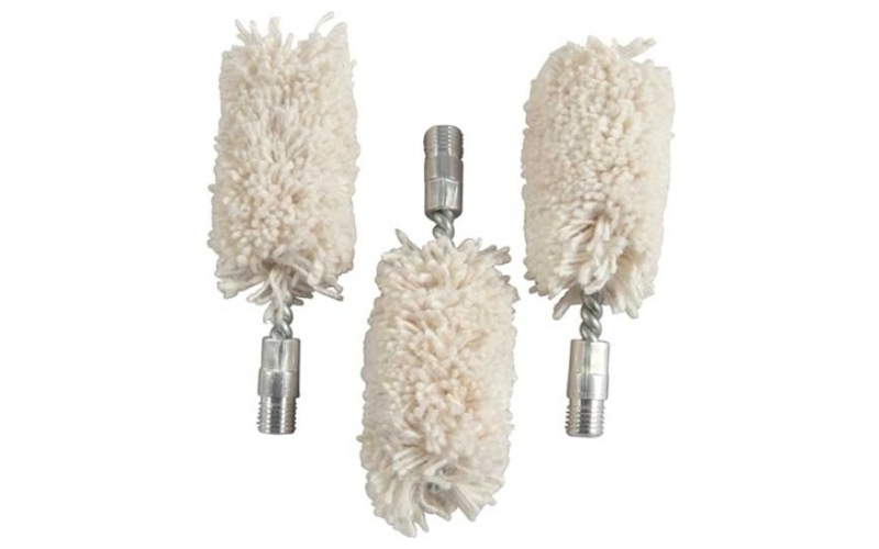 Brownells 12 gauge cotton bore mop 3 pack
