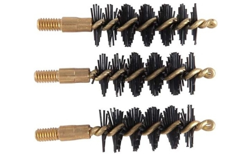 Brownells 44/45 caliber heavy weight nylon pistol brush 3 pack