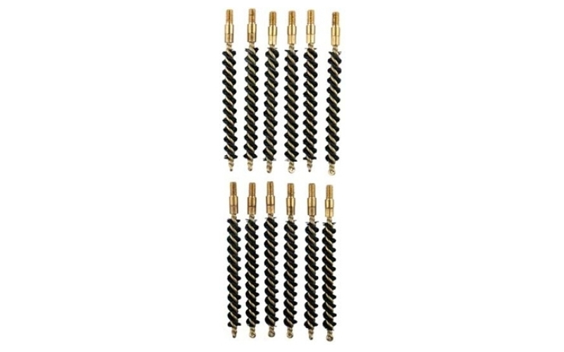 Brownells 338 caliber heavy weight nylon rifle brush 12 pack