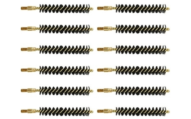 Brownells 35/38 spl/357 caliber heavy weight nylon rifle brush 12pk