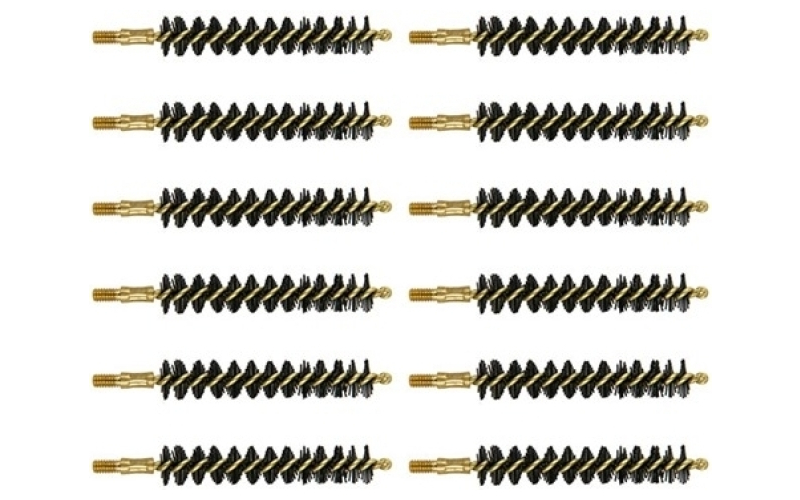 Brownells 416 caliber heavy weight nylon rifle brush 12 pack