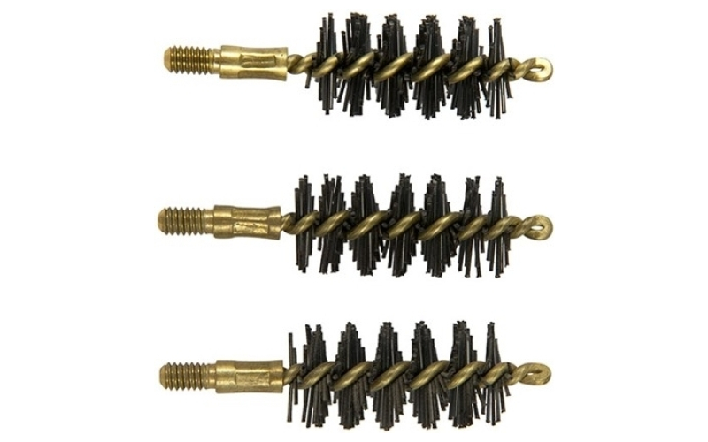 Brownells 50 caliber heavy weight nylon pistol brush 3 pack