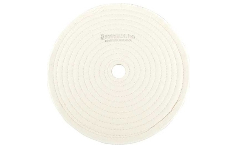 Brownells 10'' stitched muslin wheel 1'' arbor